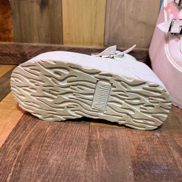 Demonia Swing-105 White Platform Buckle Boots – Women’s Size 10​ - Picture 9 of 10